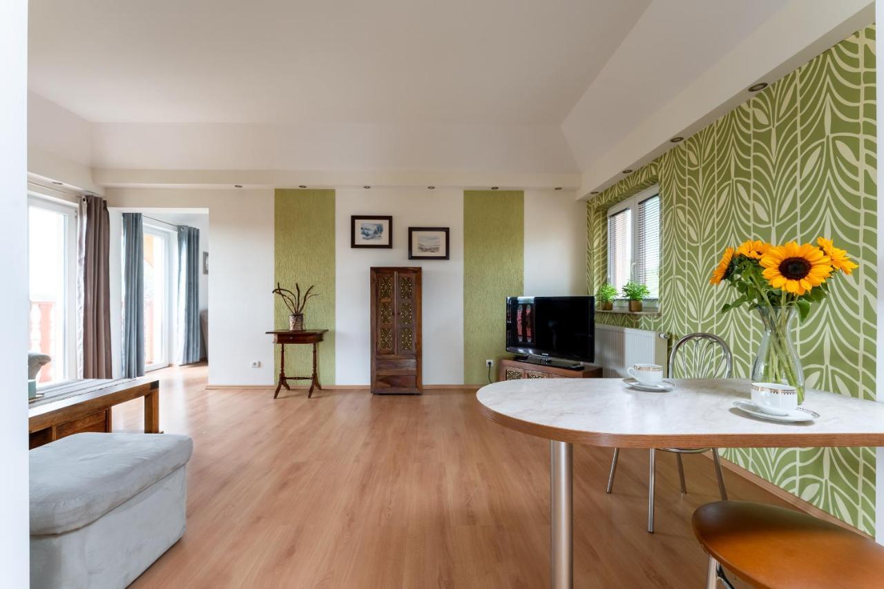 Apartament Green Hill Z Balkonem I Widokiem Na Karkonosze - Space Apart 耶莱尼亚古拉 外观 照片